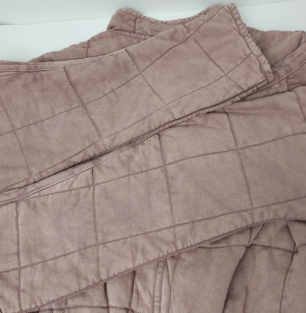 Free People Dolman Quilted Knit Jacket Oversized Medium - Picture 12 of 16